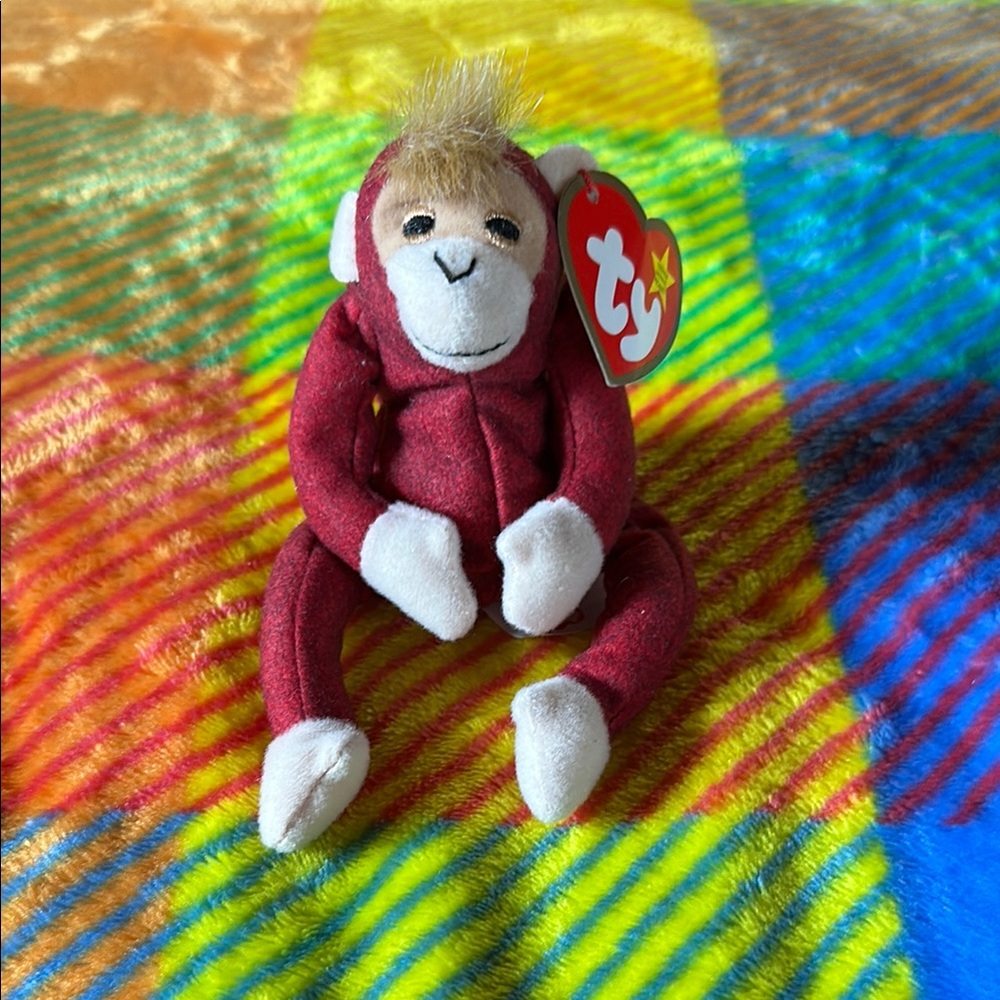 Ty Schweetheart the Orangutan Teenie Beanie Baby